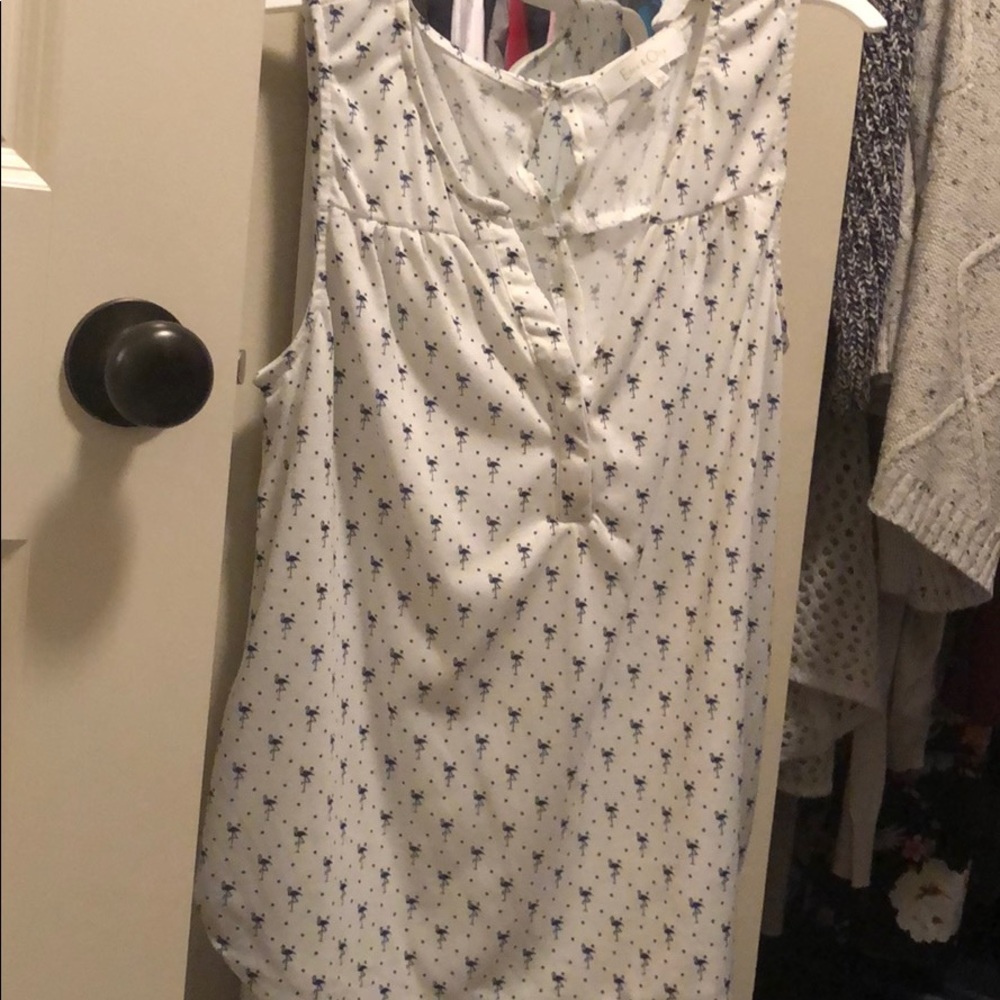 Sleeveless tank top